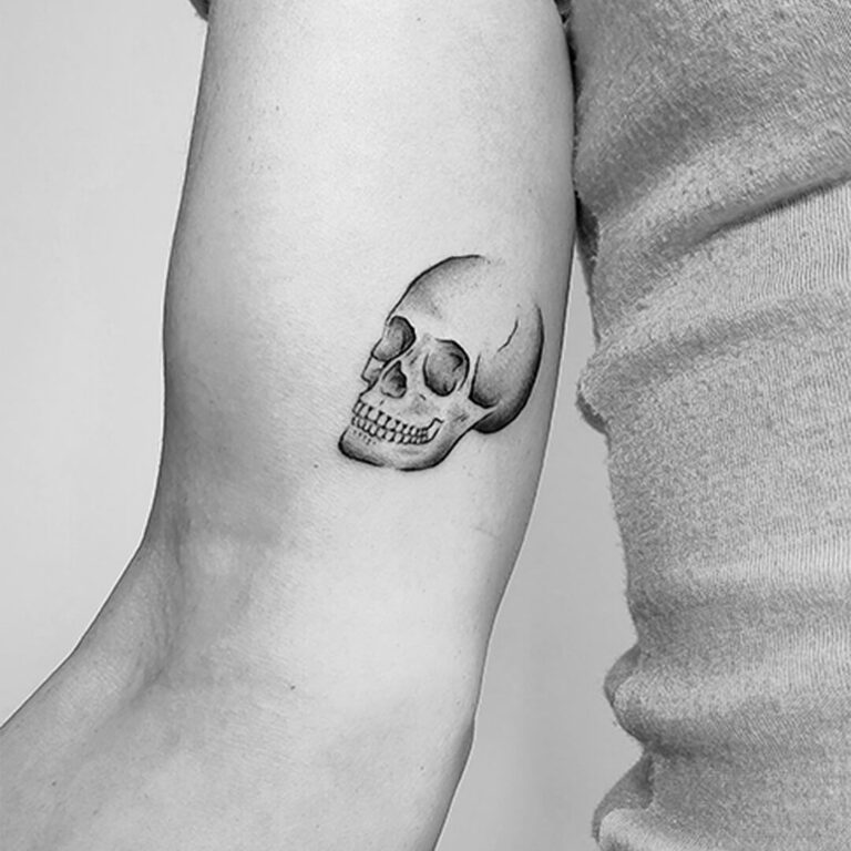 IreneBeltrame-Skull-tattoo1