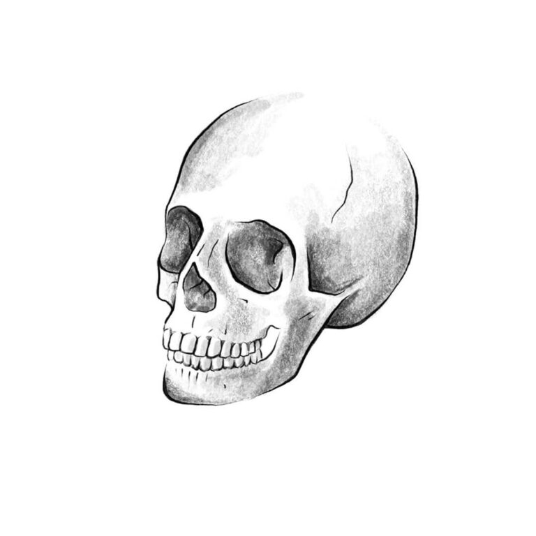 IreneBeltrame-Skull-tattoo4